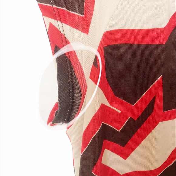Diane Von Furstenberg Silk Ginkgo Print Dress 8 - Picture 10 of 10